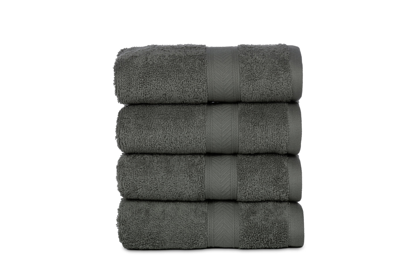 500 GSM CHARCOL HAND TOWELS SET