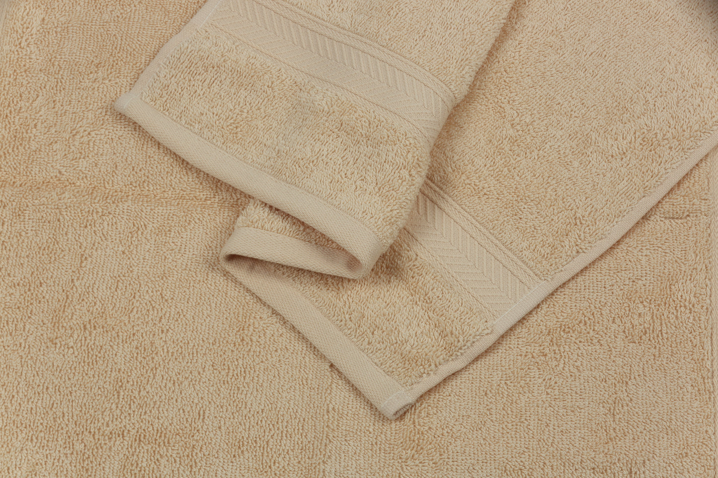 500 GSM ECRU HAND TOWELS SET