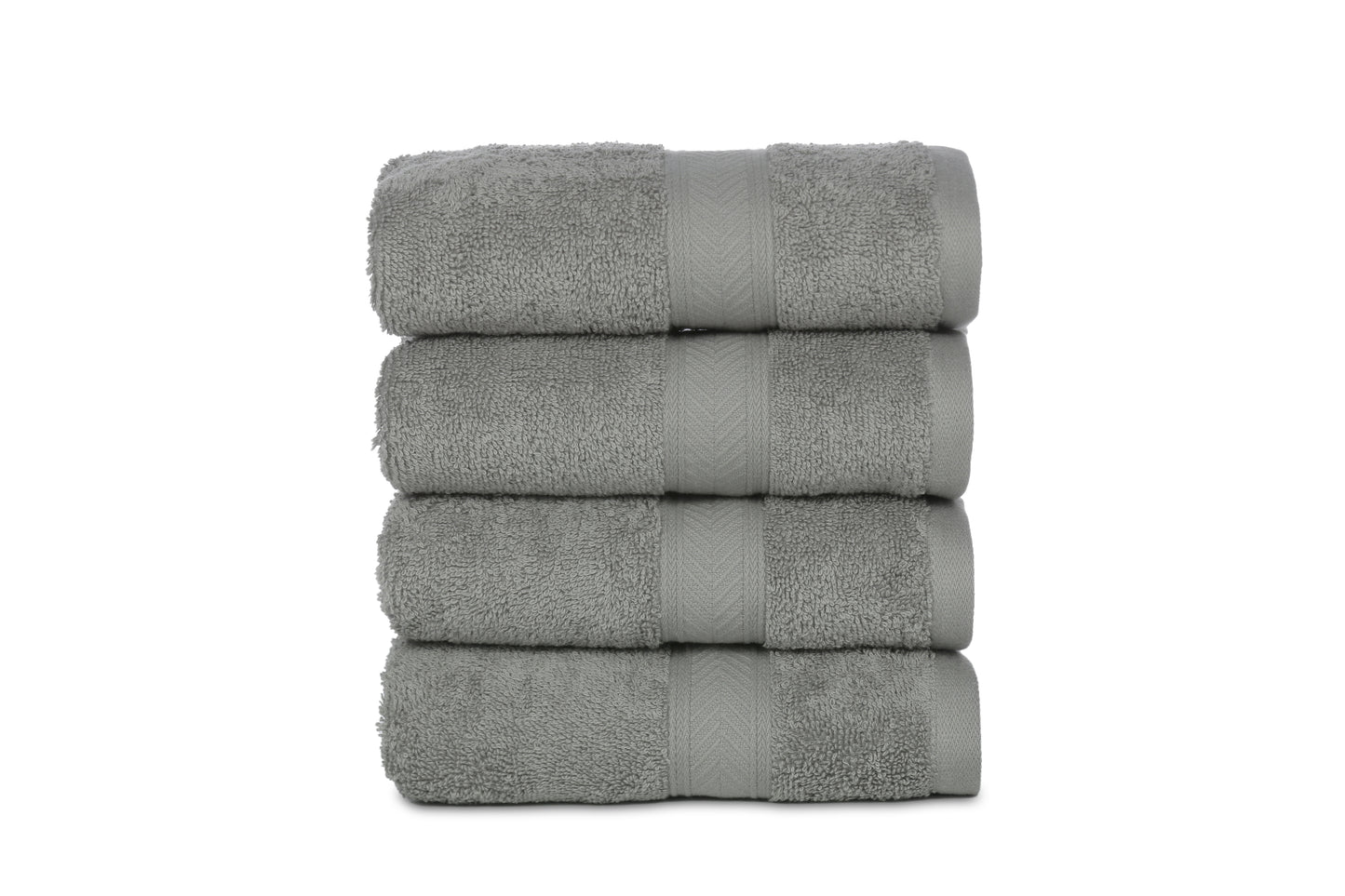 500 GSM ASH HAND TOWELS SET