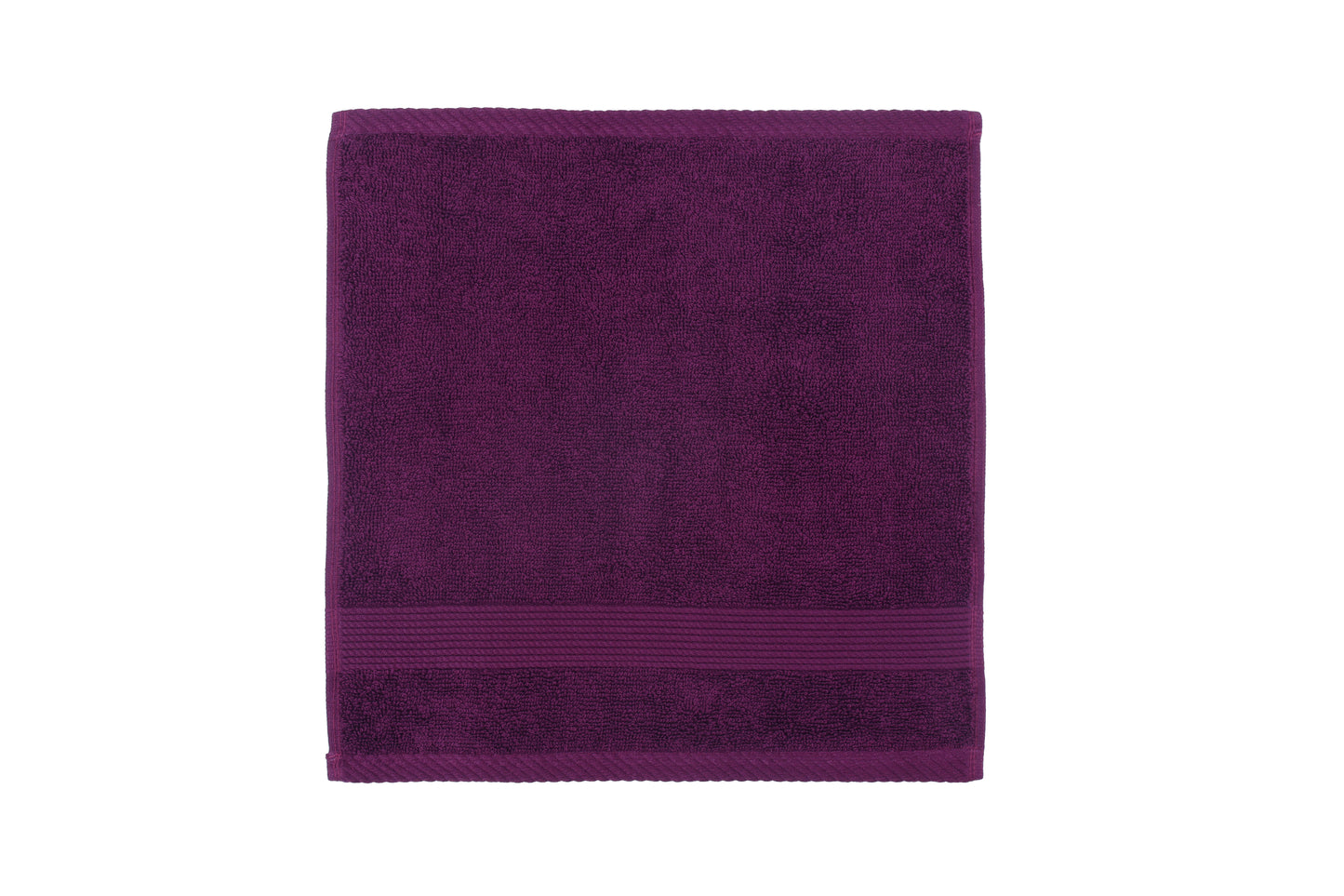 Wine 6 pc cotton face towel