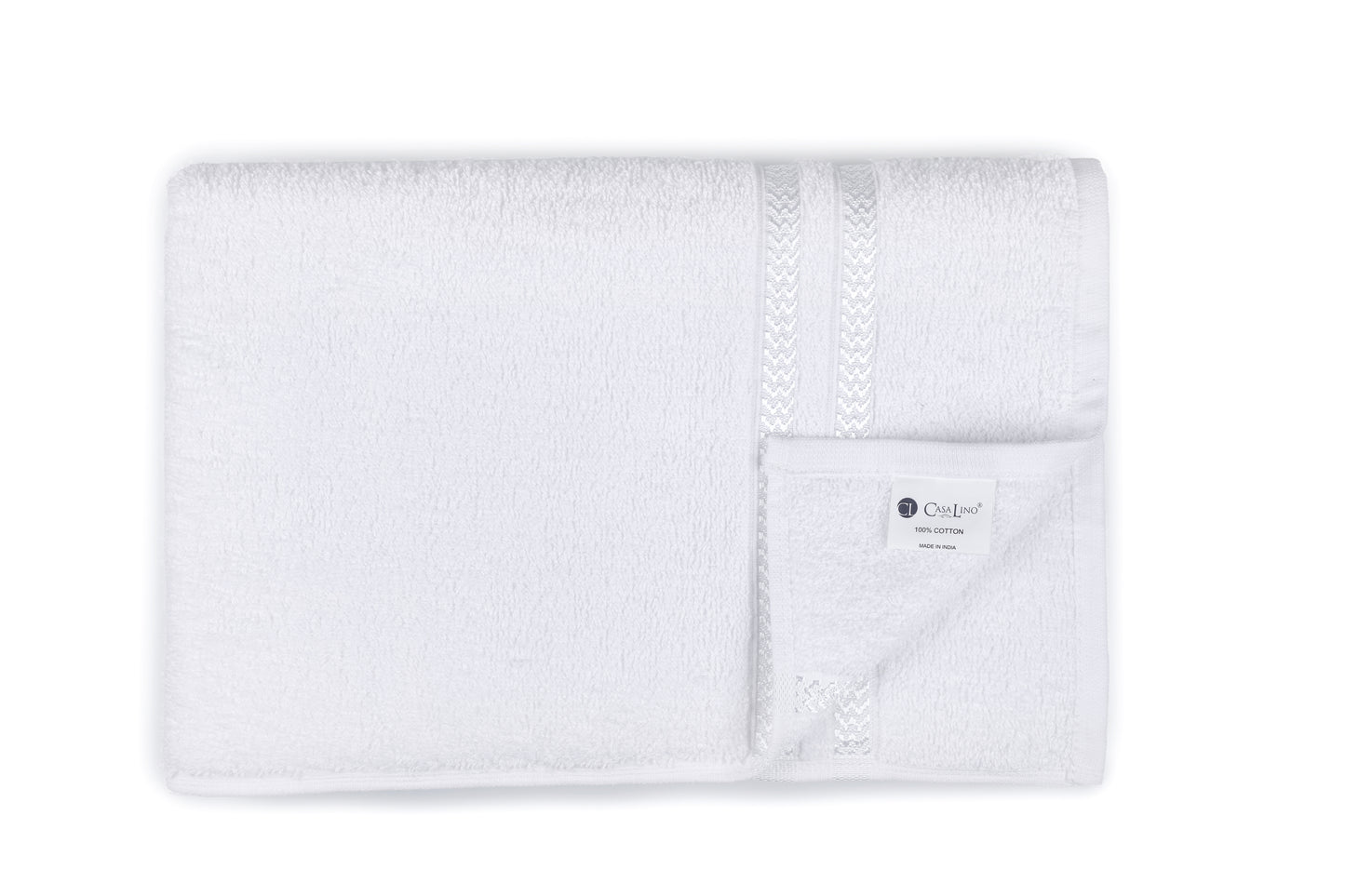 GSM 380 White Bath Towel