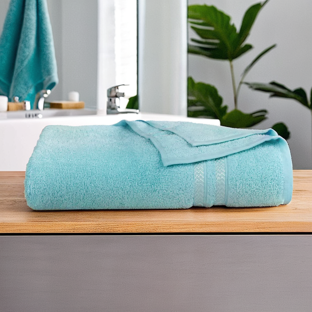 GSM 380 Sea Green Bath Towel