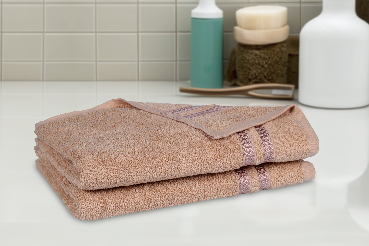 GSM 380 Tan Hand Towel