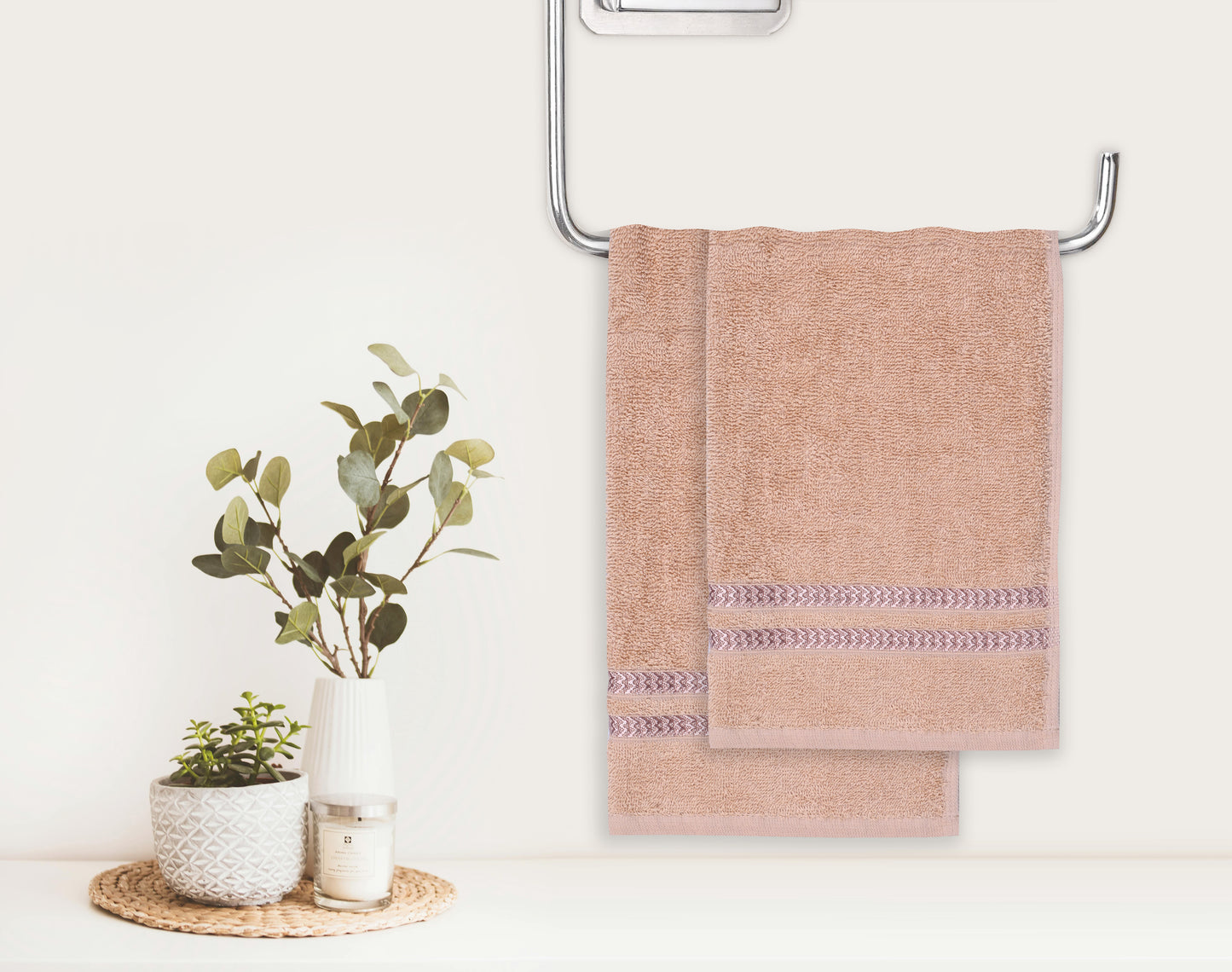 GSM 380 Tan Hand Towel