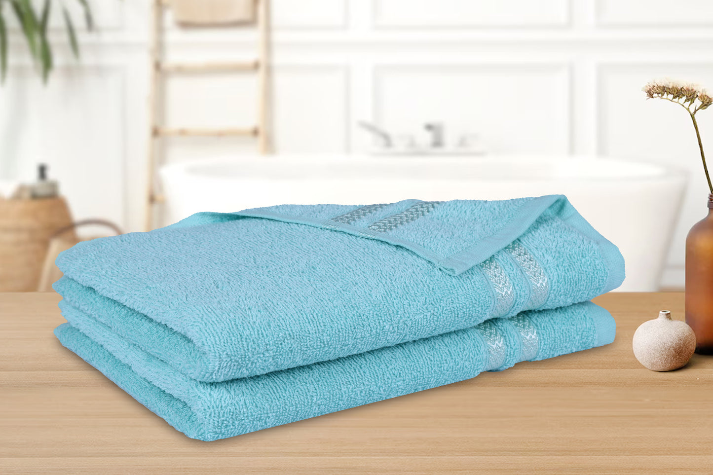 GSM 380 Sea Green Hand Towel