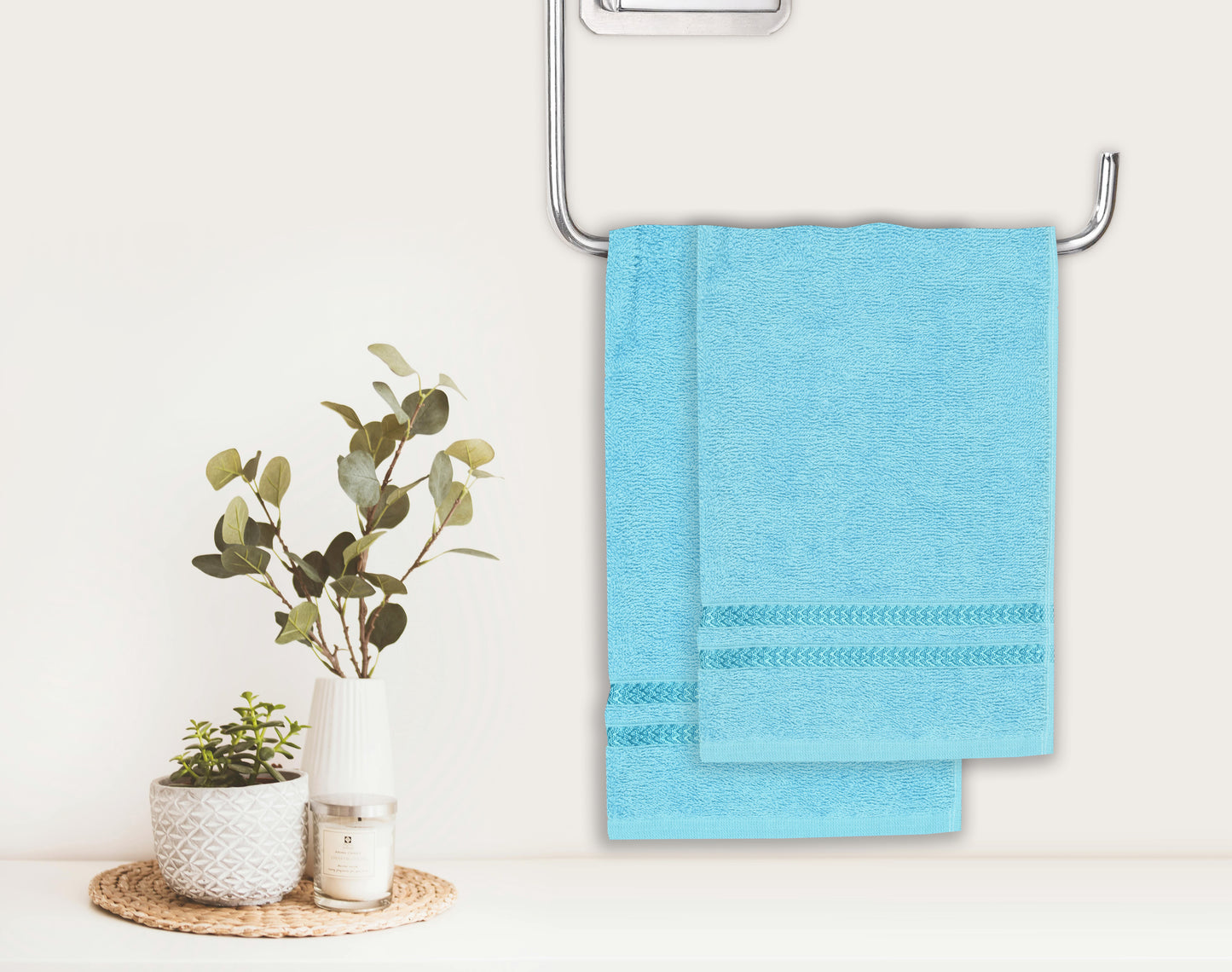 GSM 380 Sea Green Hand Towel