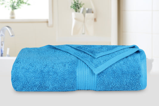 GSM 500 Turquoise Blue Bath Towel