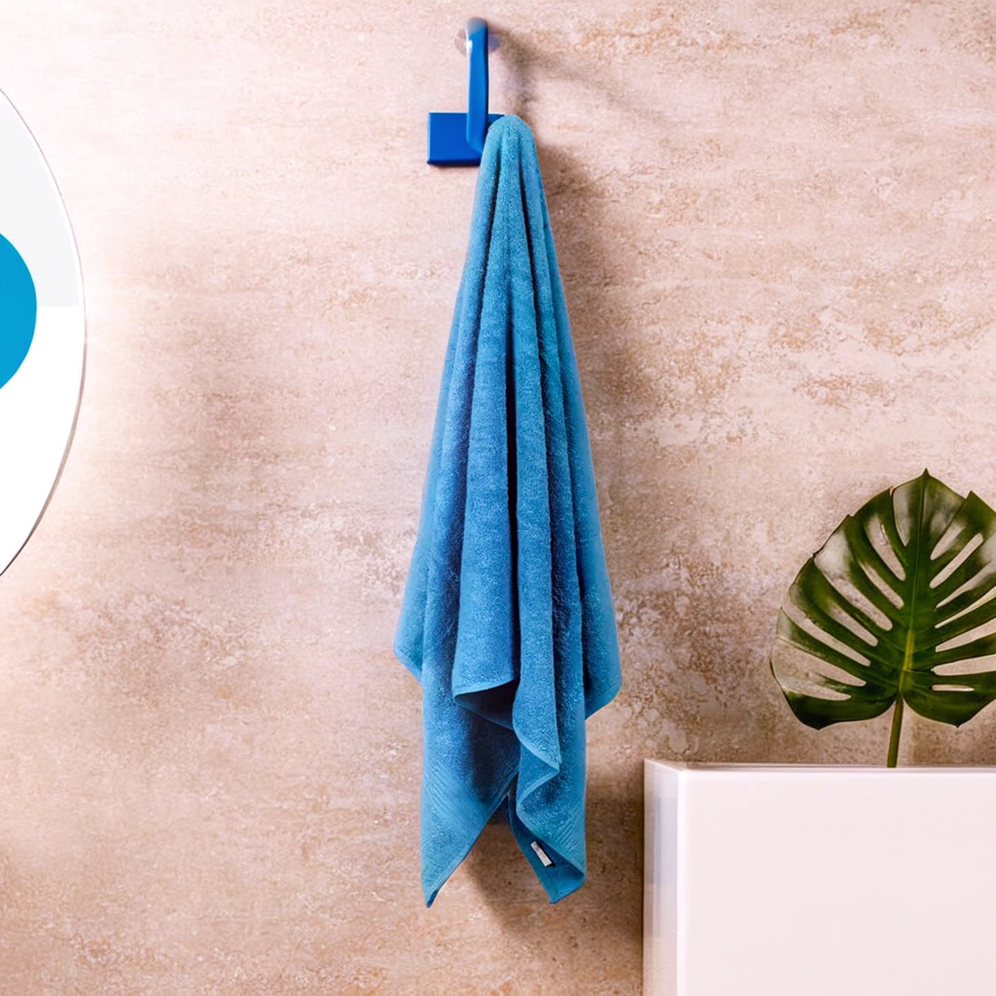 GSM 500 Turquoise Blue Bath Towel