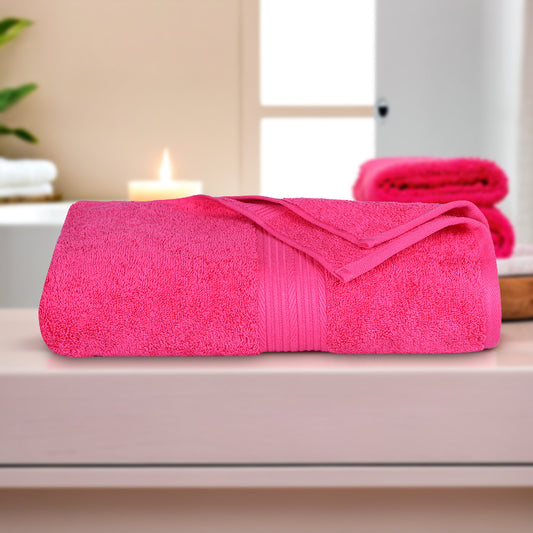 GSM 500 Paradise Pink Bath Towel