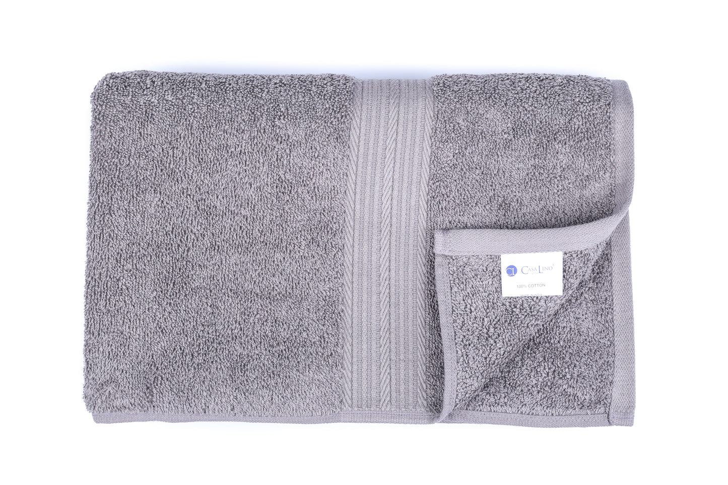 GSM 500 Charcoal Bath Towel