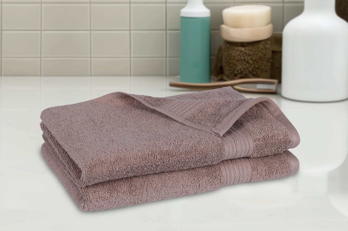 GSM 500 Taupe Hand Towel