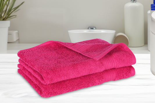 GSM 500 Paradise Pink Hand Towel