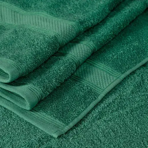 500 GSM FOREST GREEN BATH SET